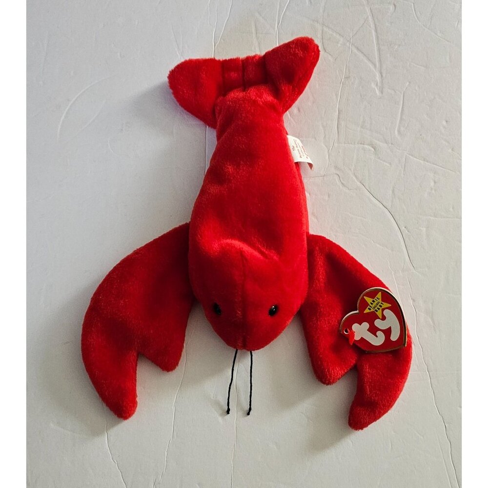 TY Beanie Babies: Pinchers The Lobster, Rare, Vintage, Mint, Retired, Style 4026
